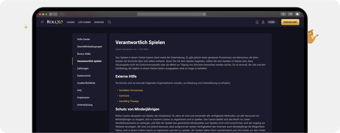 RollXO Casino – Erfahrungen & Testbericht 2025