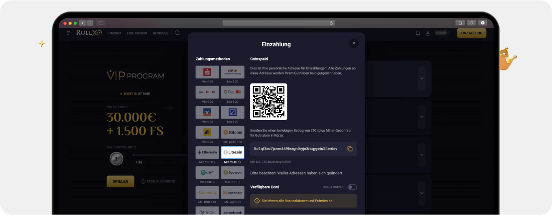 RollXO Casino – Erfahrungen & Testbericht 2025