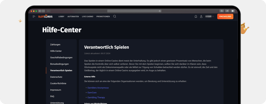 Slot Lords Casino – Erfahrungen & Testbericht 2025