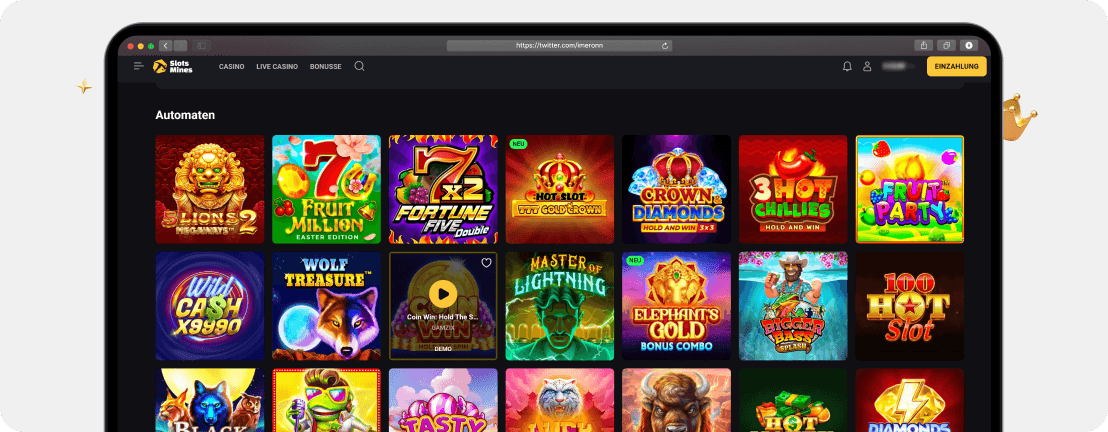 SlotsMines Casino – Erfahrungen & Testbericht 2025