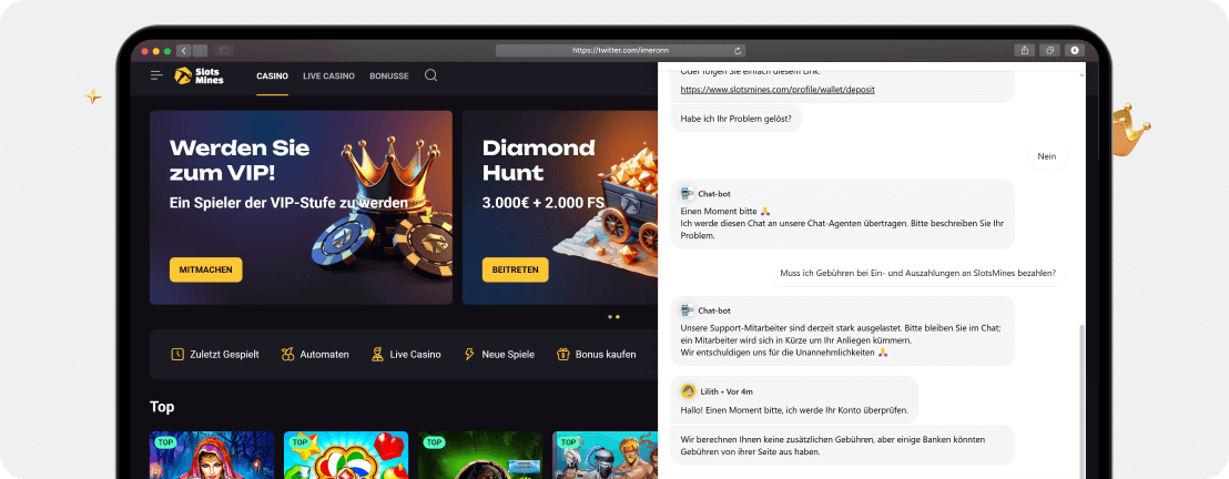 SlotsMines Casino – Erfahrungen & Testbericht 2025