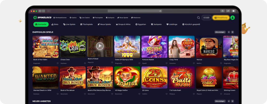 Spinoloco Casino – Erfahrungen & Testbericht 2025