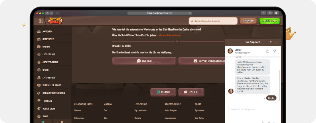 StoneVegas Casino – Erfahrungen & Testbericht 2025