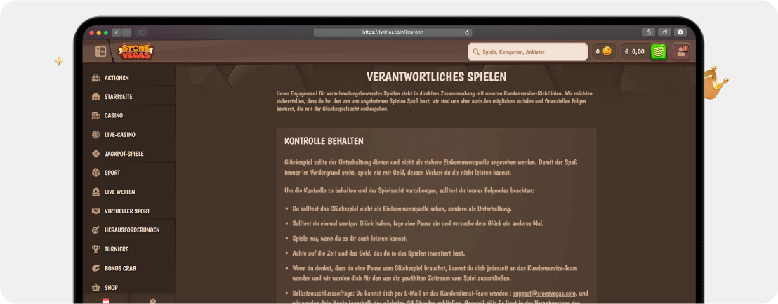 StoneVegas Casino – Erfahrungen & Testbericht 2025