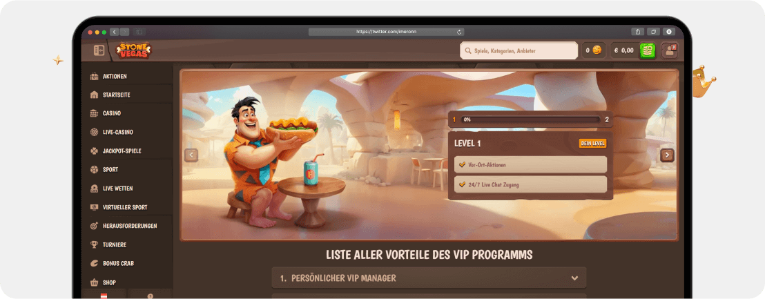 StoneVegas Casino – Erfahrungen & Testbericht 2025