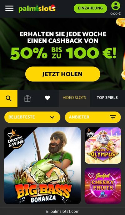 Palmslots Casino – Erfahrungen & Testbericht 2025