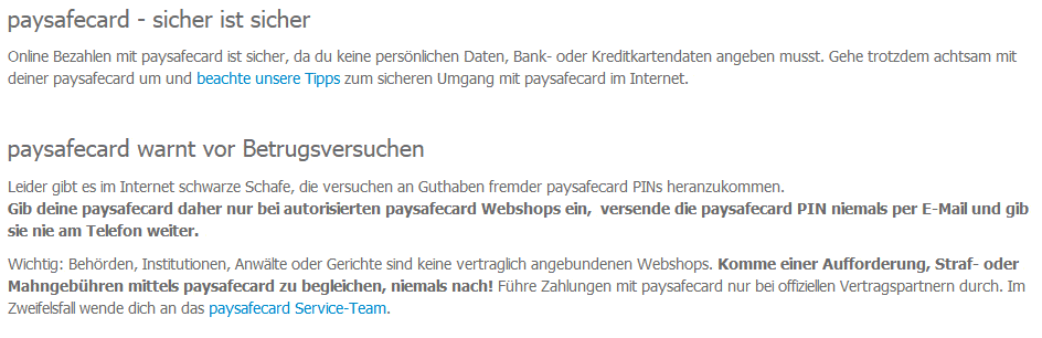 Online Casinos mit paysafecard, welche akzeptieren die PSC?