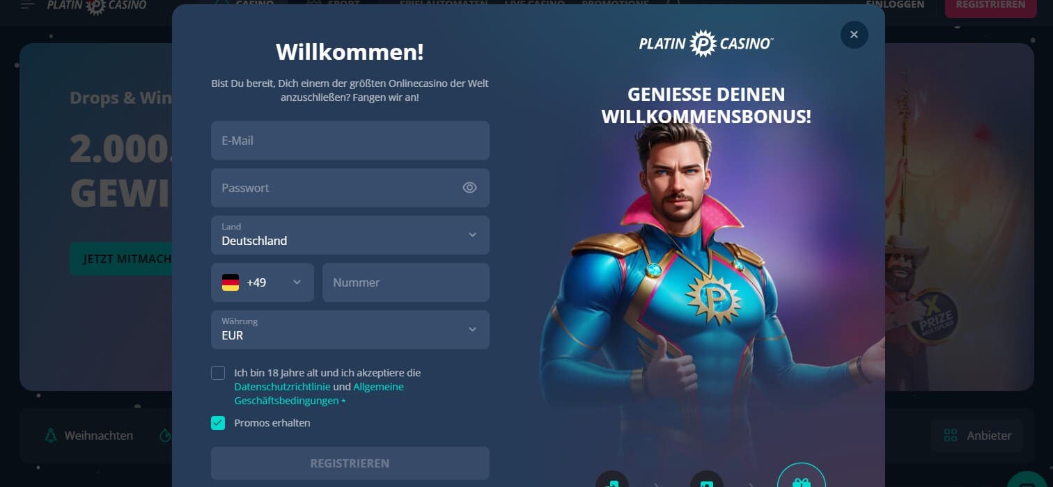 Platincasino Unsere Erfahrungen & Bewertung 2024