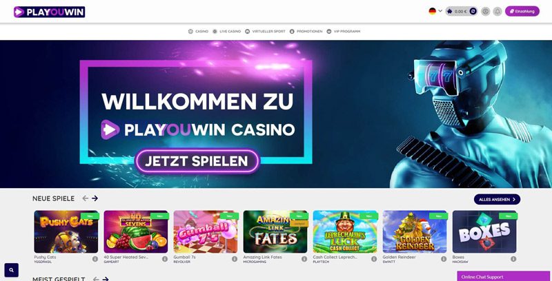 Playouwin Casino – Erfahrungen & Testbericht 2025