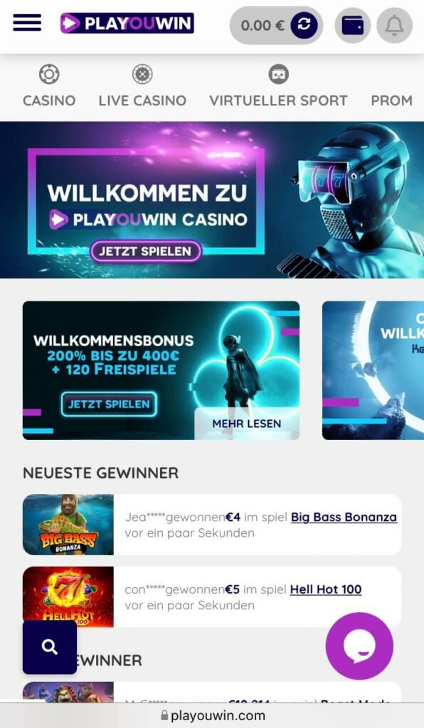 Playouwin Casino – Erfahrungen & Testbericht 2025