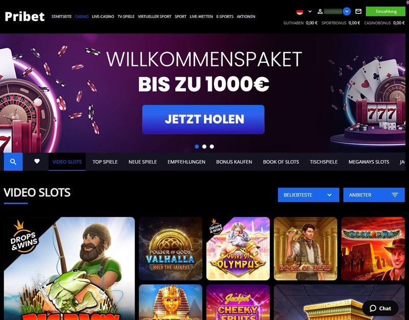 PriBet Casino – Erfahrungen & Testbericht 2025