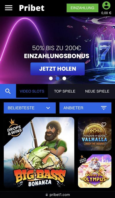 PriBet Casino – Erfahrungen & Testbericht 2025