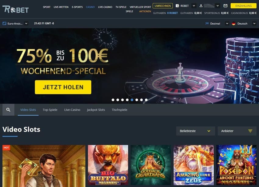 Robet247 Casino – Erfahrungen & Testbericht 2025