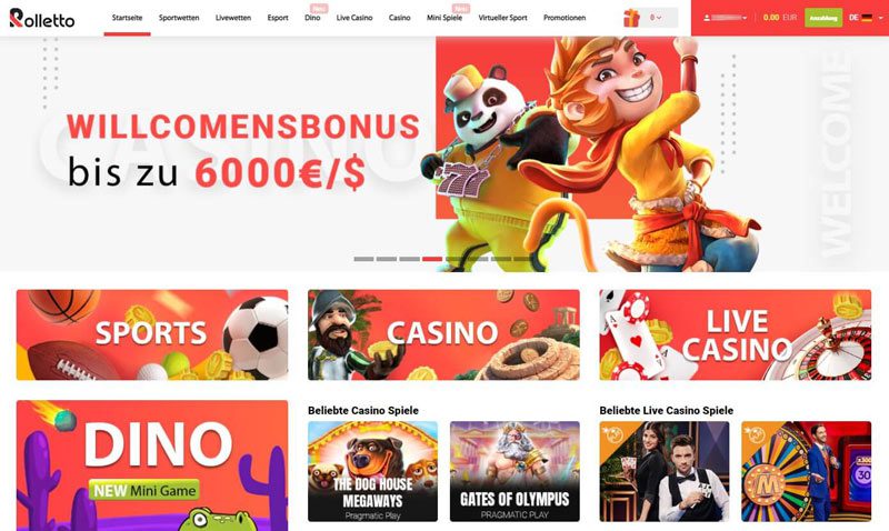 Rolletto Casino – Erfahrungen & Testbericht 2025