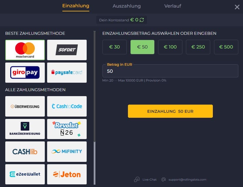 Rolling Slots Casino – Erfahrungen & Testbericht 2025