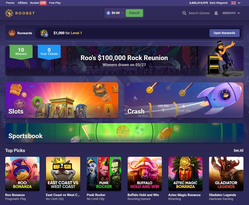 Roobet Casino – Erfahrungen & Testbericht 2025