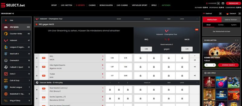 Select.bet Casino – Erfahrungen & Testbericht 2025