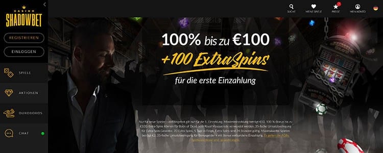 ShadowBet Casino Bonus