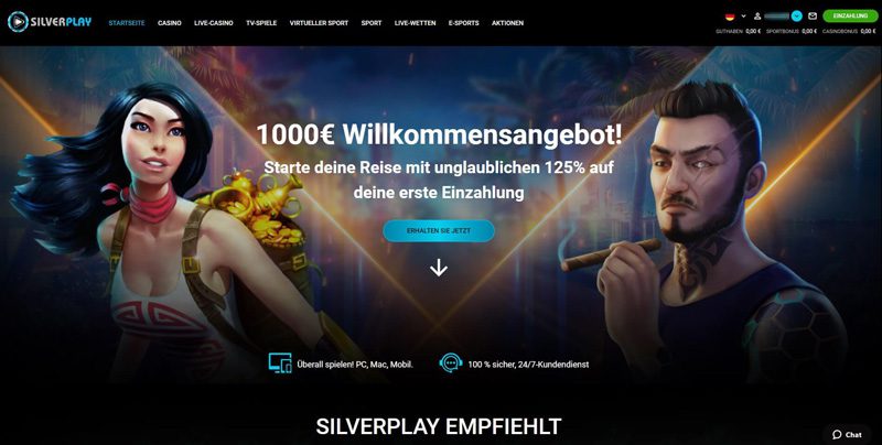 Silverplay Casino – Erfahrungen & Testbericht 2025