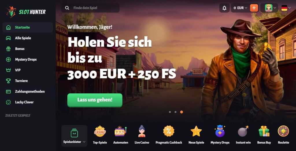 Slothunter Casino – Erfahrungen & Testbericht 2025