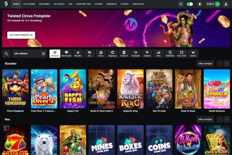 Slott Casino – Erfahrungen & Testbericht 2025