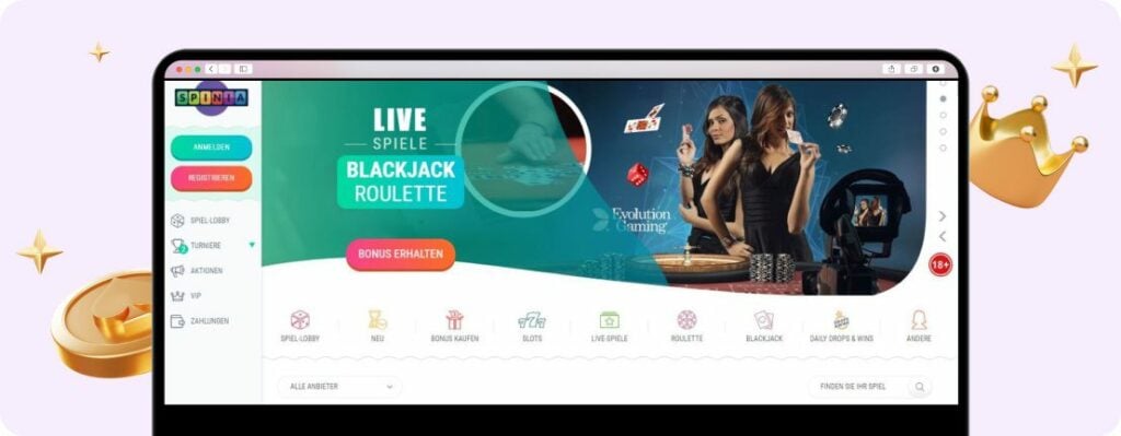 spinia casino startseite
