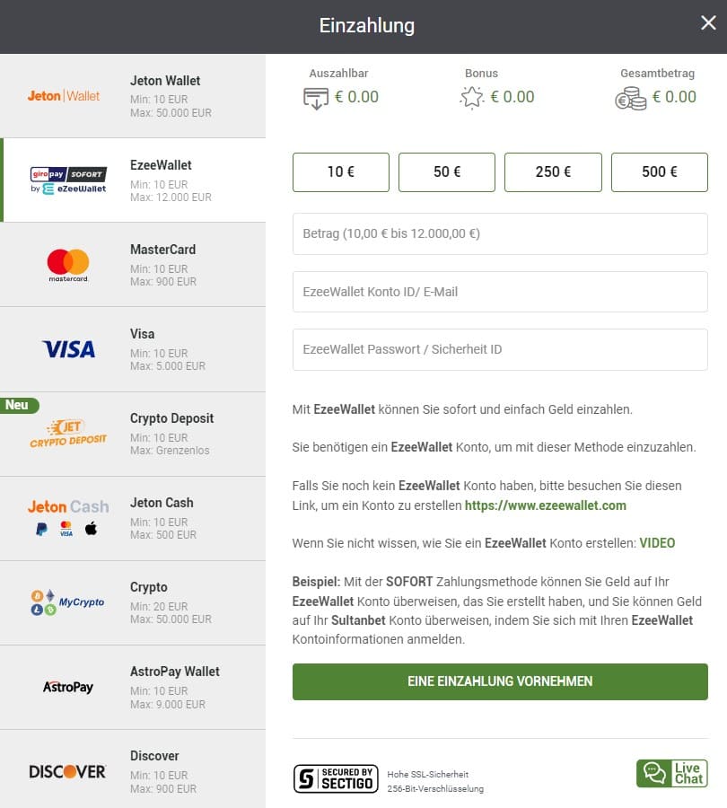 Sultanbet Casino – Erfahrungen & Testbericht 2025