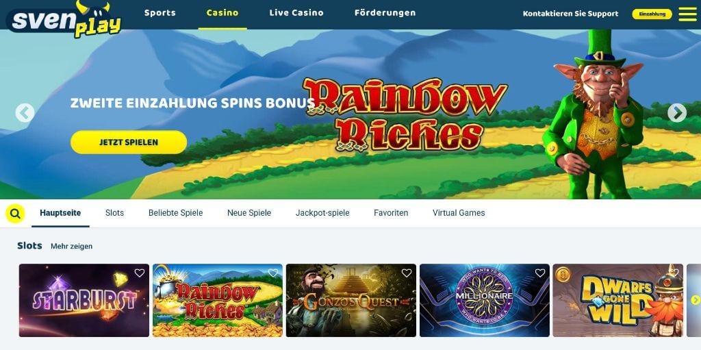 Sven-play Casino Erfahrungen – Test & Bewertung 2025