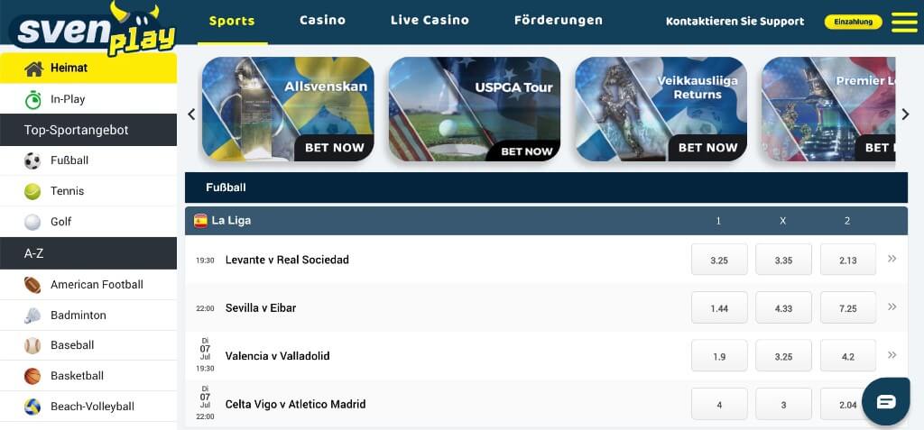 Sven-play Casino Erfahrungen – Test & Bewertung 2025