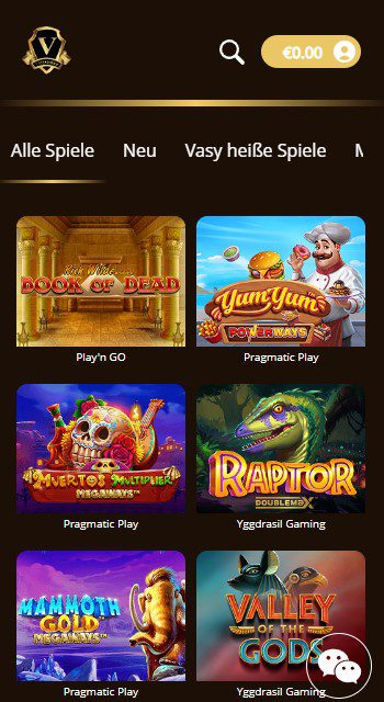 Vasy Casino – Erfahrungen & Testbericht 2025