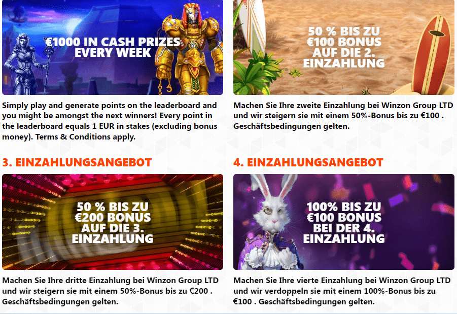 Winzon Casino – Erfahrungen & Testbericht 2026