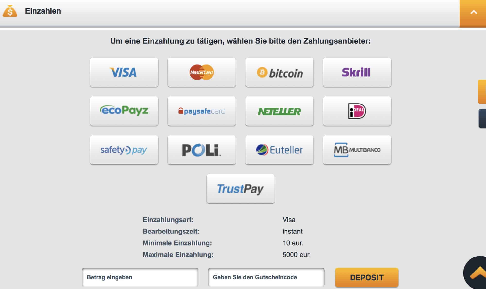 ZigZag777 Casino Erfahrungen – Test & Bewertung 2025